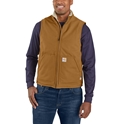 Flame-Resistant Duck Sherpa Lined Vest 