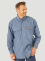 Riggs Workwear FR Flap Pocket Solid Work Shirt 