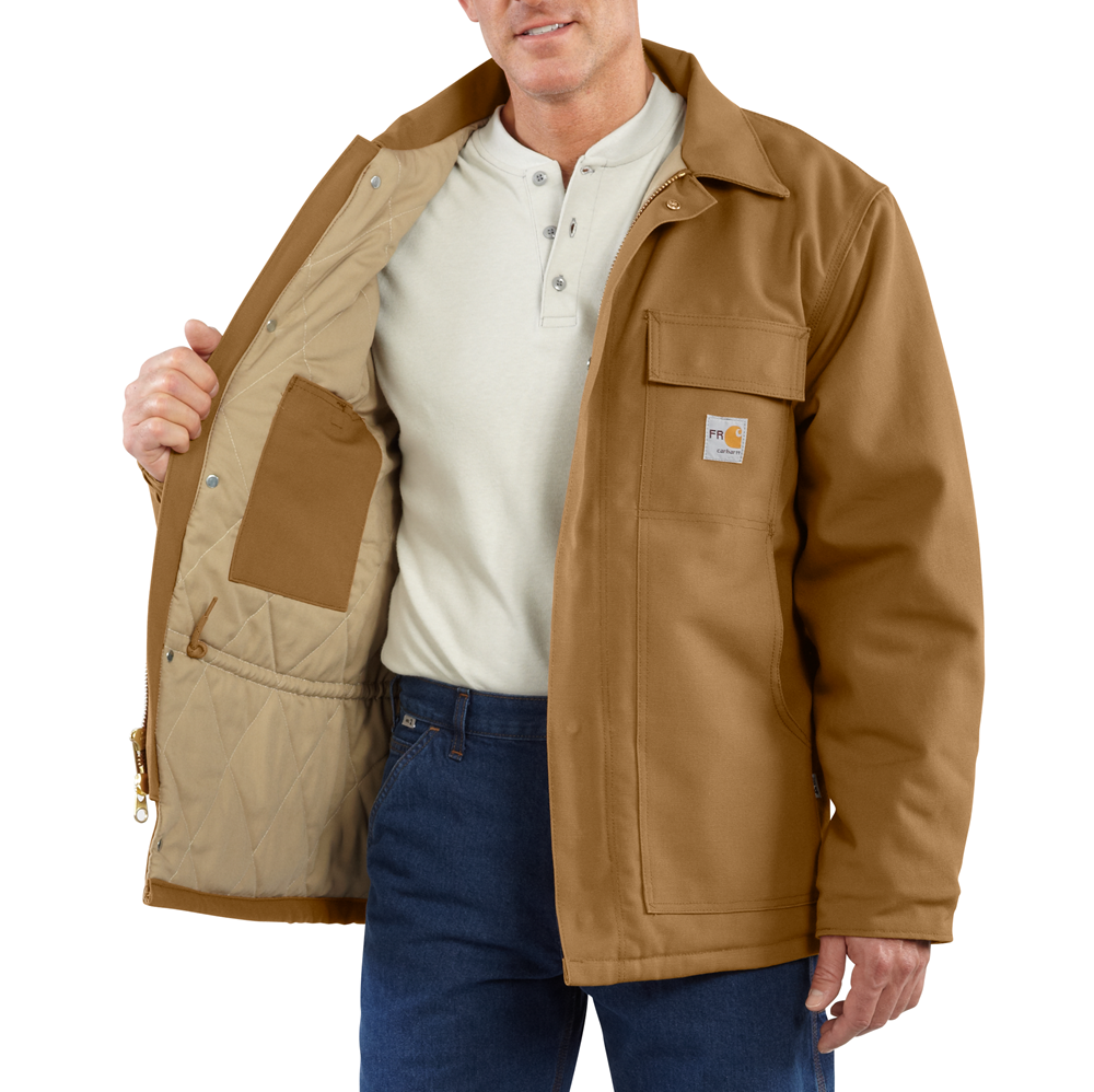 Carhartt - Flame-Resistant Duck Traditional Coat / Quilt-Lined #101618