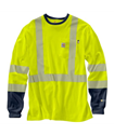 Flame-Resistant High-Visibility Force Long-Sleeve T-Shirt - Class 3 