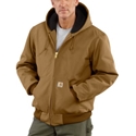 Quilted-Flannel-Lined Duck Active Jac 